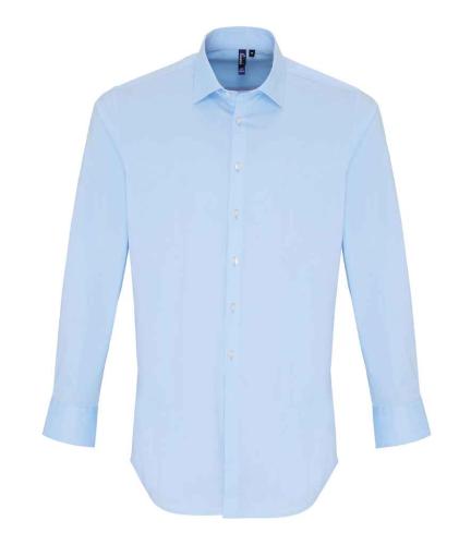Premier Long Sleeve Stretch Fit Poplin Shirt - PAB - M
